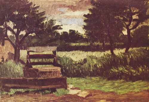 Czanne, Paul: Landschaft mit Brunnen
