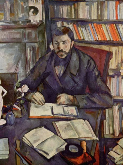 Czanne, Paul: Portrt Gustave Geffroy