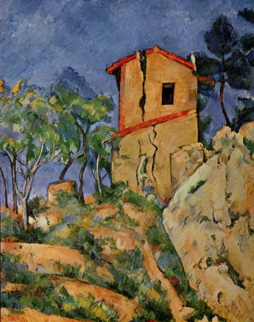 Czanne, Paul: Das Haus mit geborstenen Wnden