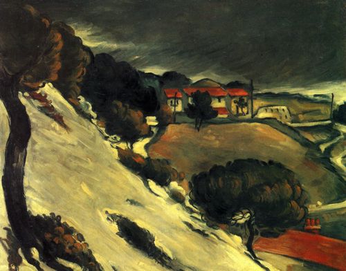 Czanne, Paul: Schneeschmelze in L'Estaque
