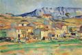 Czanne, Paul: Montagne Sainte-Victoire, von der Umgebung beu Gardanne aus gesehen