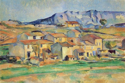 Czanne, Paul: Montagne Sainte-Victoire, von der Umgebung beu Gardanne aus gesehen