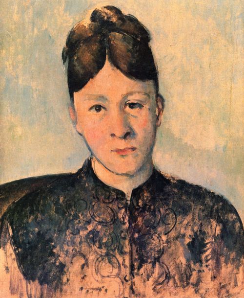 Czanne, Paul: Portrt der Mme Czanne