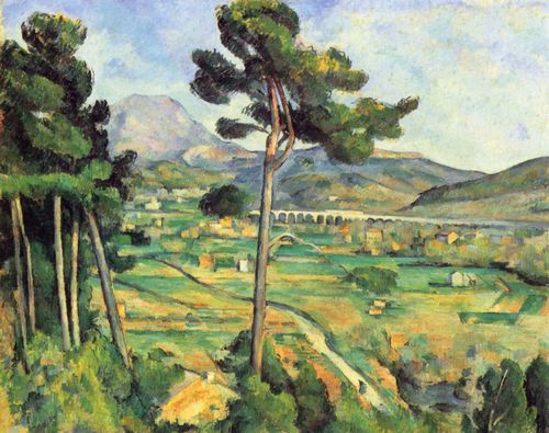 Czanne, Paul: Montagne Sainte-Victoire, von Bellevue aus gesehen