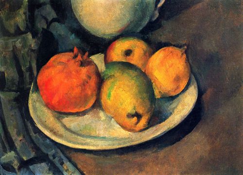 Czanne, Paul: Stillleben mit Granatapfel und Birnen