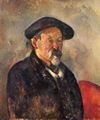 Czanne, Paul: Selbstportrt mit Barett