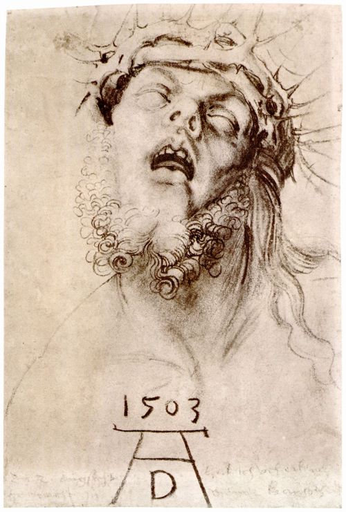 Drer, Albrecht: Der tote Christus mit der Dornenkrone
