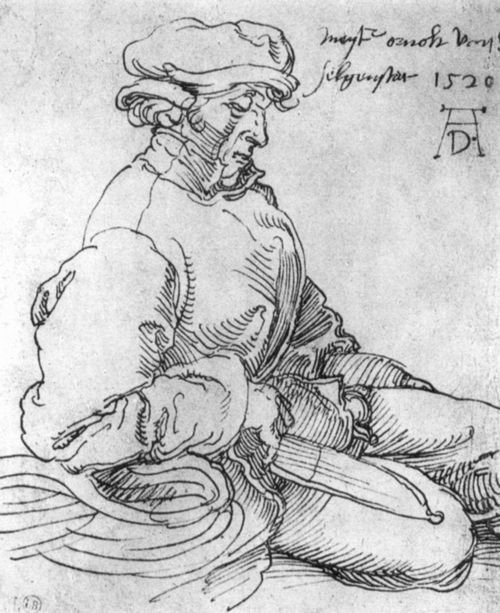 Drer, Albrecht: Portrt des Arnold von Seligenstadt, schlafend