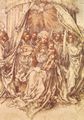 Drer, Albrecht: Madonna mit Engeln unter einem Baldachin