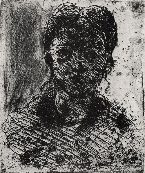 Czanne, Paul: Kopf eines Mdchens