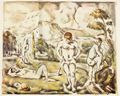 Czanne, Paul: Die Badenden, groe Fassung