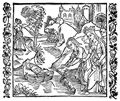 Drer, Albrecht: Illustration zum »Der Ritter vom Turn«, Szene: Auffindung Mosis