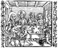 Drer, Albrecht: Illustration zum »Der Ritter vom Turn«, Szene: Die Hochzeit zu Kana