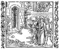 Drer, Albrecht: Illustration zum »Der Ritter vom Turn«, Szene: Catonet wird ins Gefngnis geworfen
