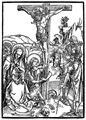 Drer, Albrecht: Die »Albertina-Passion«, Szene: Christus am Kreuz
