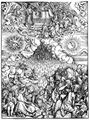 Drer, Albrecht: Illustration zur »Apokalypse«, Szene: Die Erffnung des sechsten Siegels