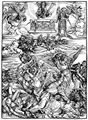 Drer, Albrecht: Illustration zur »Apokalypse«, Szene: Die vier Euphratengel