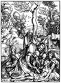 Drer, Albrecht: Folge der »Groen Passion«, Szene: Christus am Kreuz