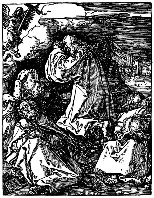 Drer, Albrecht: Folge der »Kleinen Passion«, Szene: Christus am lberg