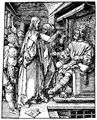 Drer, Albrecht: Folge der »Kleinen Passion«, Szene: Christus vor Herodes