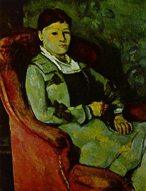 Czanne, Paul: Portrt Madame Czanne