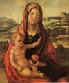 Drer, Albrecht: Maria mit Kind vor einer Landschaft