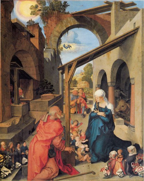Drer, Albrecht: Paumgartner-Altar: Mittelbild: Geburt Christi