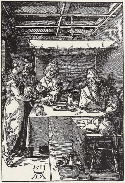 Drer, Albrecht: Salome mit dem Kopf Johannes des Tufers