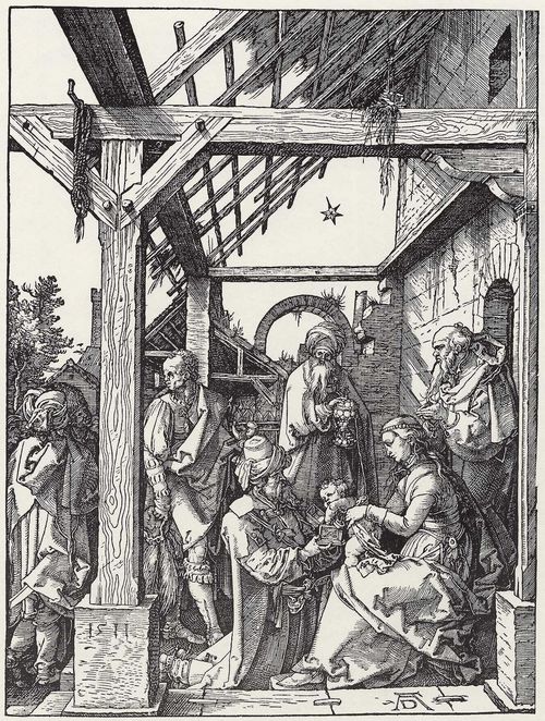 Drer, Albrecht: Anbetung der drei Heiligen Knige