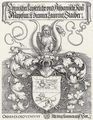 Drer, Albrecht: Wappen des Laurenz Staiber
